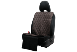 DiamondSeatProtectorBrown