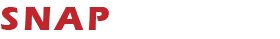 Snap Shades logo with "SNAP" in bold red and "SHADES" in bold white text.